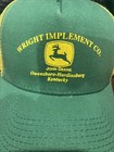 Vintage John Deere Trucker Hat Snapback Lot 2 Owensboro Kentucky Wright — photo 6