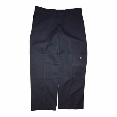 Vintage Dickies Double Knee Pants Men's 38x30 Blue 90s Workwear Skate Skater C71