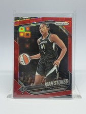 2025 Panini Prizm WNBA #58 Kiah Stokes Red Pandora Prizms #/199 MINT 💎