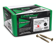 Outdoor Deck Screws Torx Star Drive W.A.R. Coated OK for Pressure Treated Wood