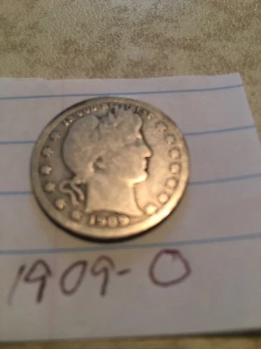 1909 o barber quarter vg