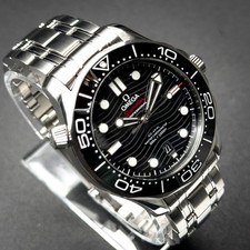 Omega Seamaster Diver 300M Mint Black Wave Dial Complete Set 210.30.42.20.01.001 4