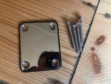 Sunn Mustang FMIC Electric Guitar Neck Plate & Screws