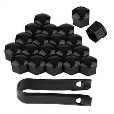 #ad #ad 20pcs 19mm Car Wheel NutNylon PA66 Car Wheel Nut Auto Hub Screw Cover Bolt R... $28.76