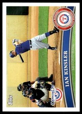 Ian Kinsler 2011 Topps Opening Day #166 Rangers MLB READ FREE SHIP AutographDen