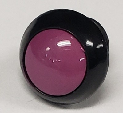 P9M-111127 Otto Latching On-Off Sealed Push Button Switch, Flush Violet But