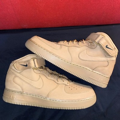 Size 11 - Nike Air Force 1 '07 Premium QS Mid Flax
