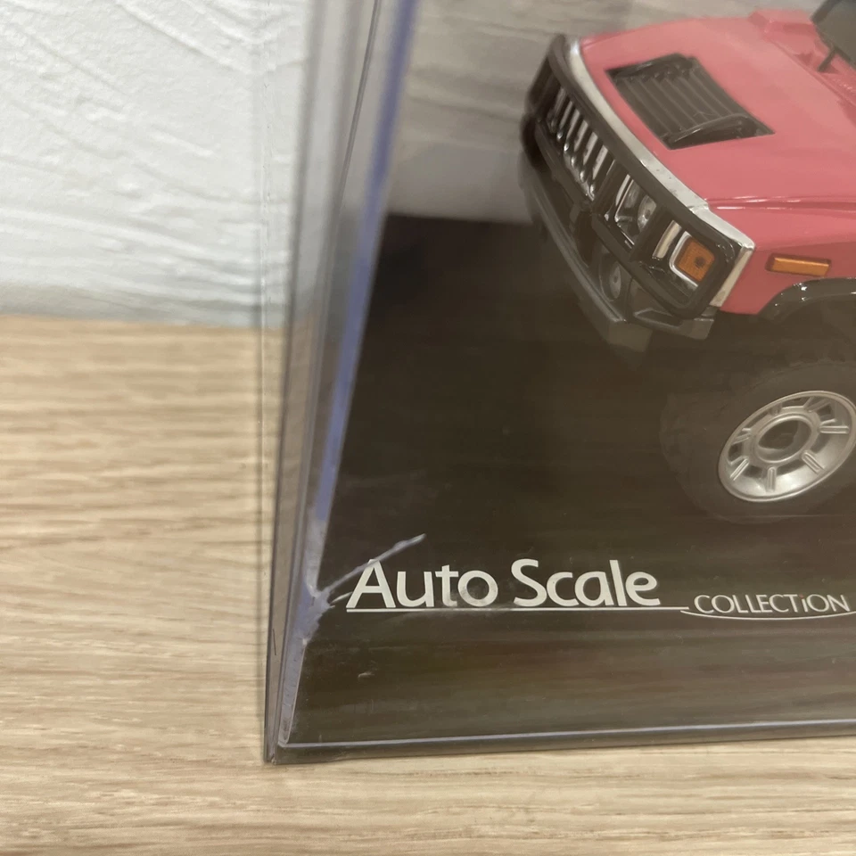 OLD Kyosho MINI-Z Racer Over Land Body GM HUMMER H2 PINK from Japan F/S - Image 3 of 4