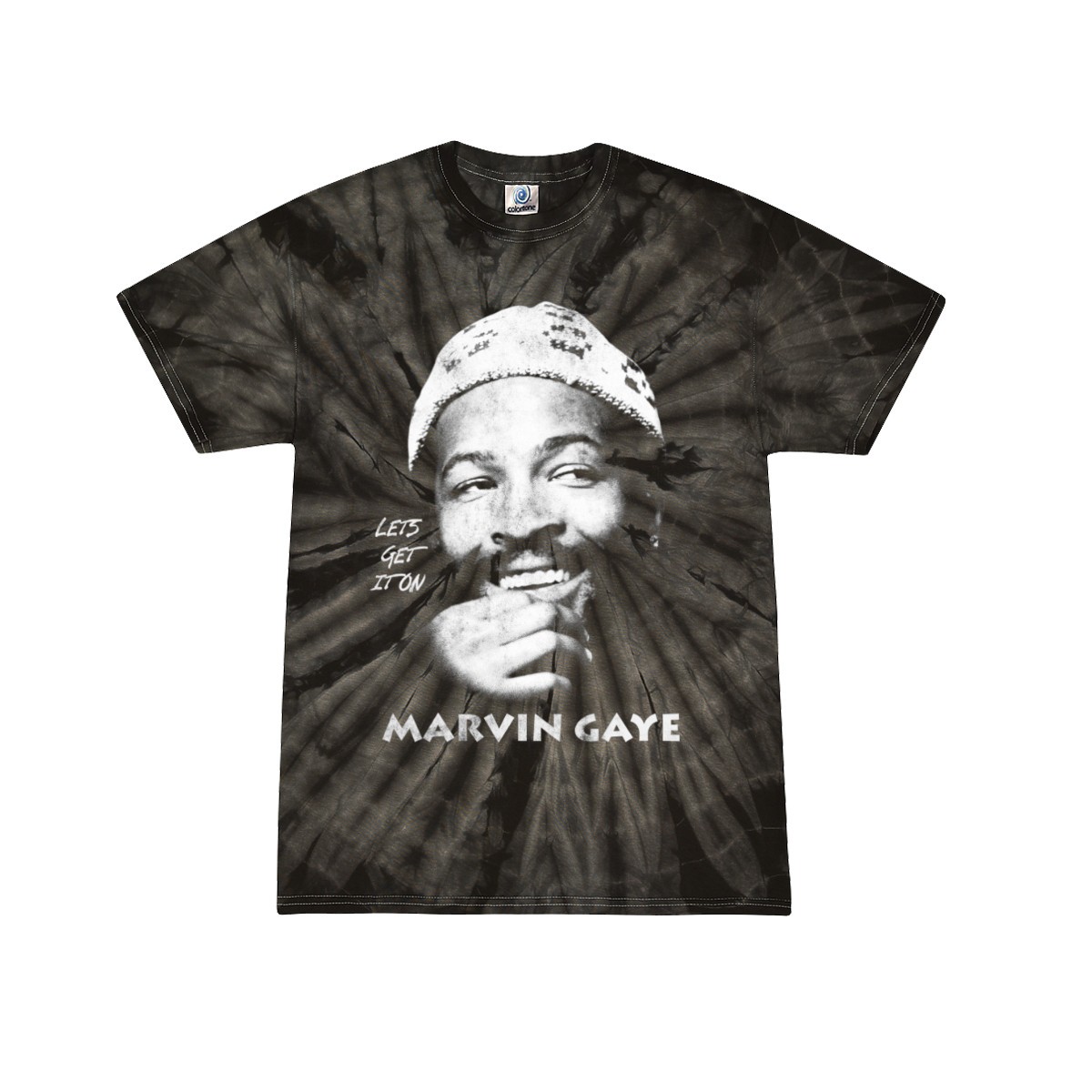 Marvin Gaye Tie-Dye Shirt - Let's Get It On, Sexual Healing, 70s