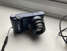 Samsung Camera WB250F Wireless WiFi, c/w camera wrap and usb charging cable 