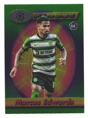 2022-23 Topps Finest Flashback UCC Sporting Clube Marcus Edwards RC