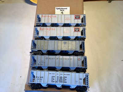 #ad #ad AHM IHC hopper cars EJamp;E 5263 CBamp;Q #85117 Great Northern #85117 Damp;H model trains $14.99