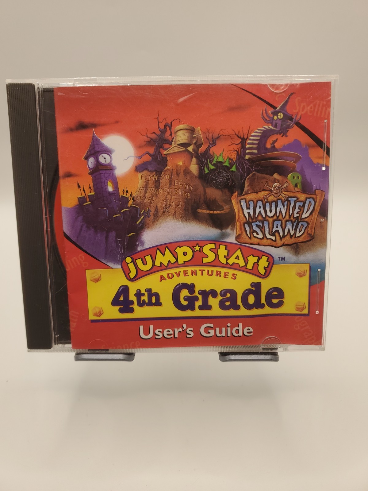 Jump Start Adventures 4th Grade Haunted Island 1996 CD-Rom Windows Mac PC 