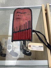 Snap-on 9-pc Roll Pin Punch Set Ppr708bk With Pouch 236205
