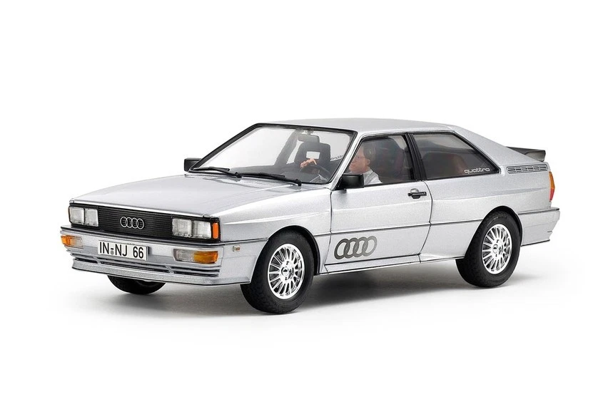 Audi quattro kit 1-24 Tamiya 24031 auto d epoca sportiva modellino da costruire - Immagine 2 di 4