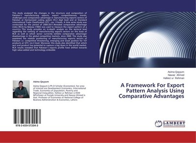 A Framework For Export Pattern Analysis Using Comparative Advantages Asima Qayyu