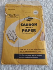 Traum Carbon Tracing paper 1959 Multicolor Many sheets VINTAGE said .39 on tag
