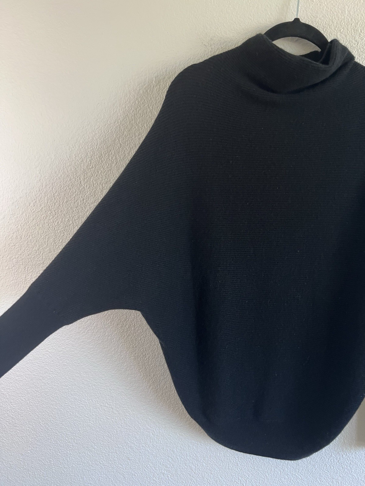 ALLSAINTS Black Wool-Cashmere Ridley Mockneck Sweater, S image 3
