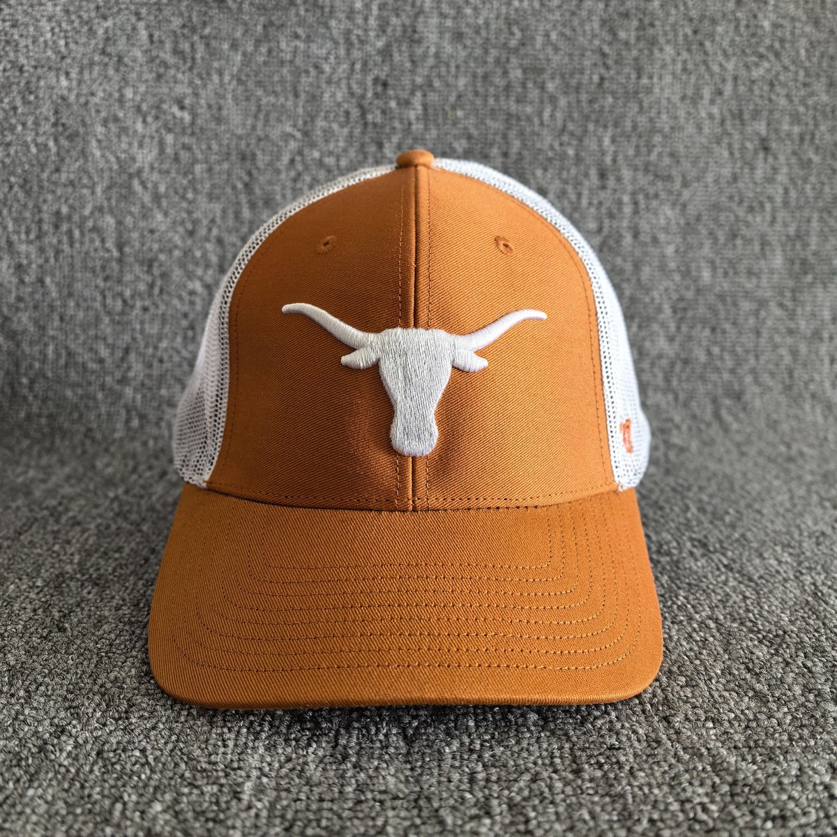'47 Brand Texas Longhorns Trucker Hat Burnt Orange White Snapback Cap NCAA New