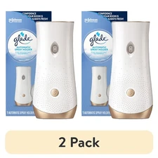 Automatic Air Freshener Spray Battery Operated Refillable Holder 10.2 oz 2 Pack