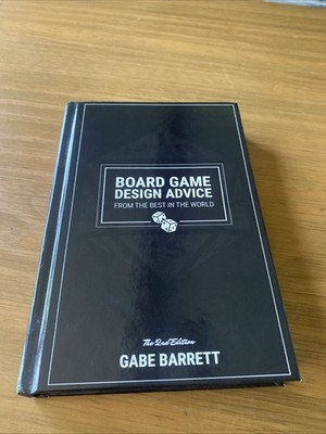 Board Game Design Advice From The Best In The World Book 2nd Ed SIGNED