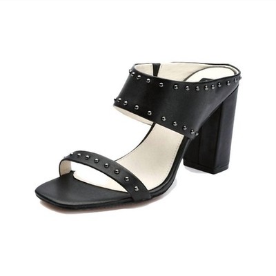 Sanctuary Spears Stud Heel Black