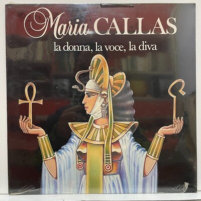 Maria Callas - La Donna, La Voce, La Diva Vol. 1; Vinyl LP [unbespielt]