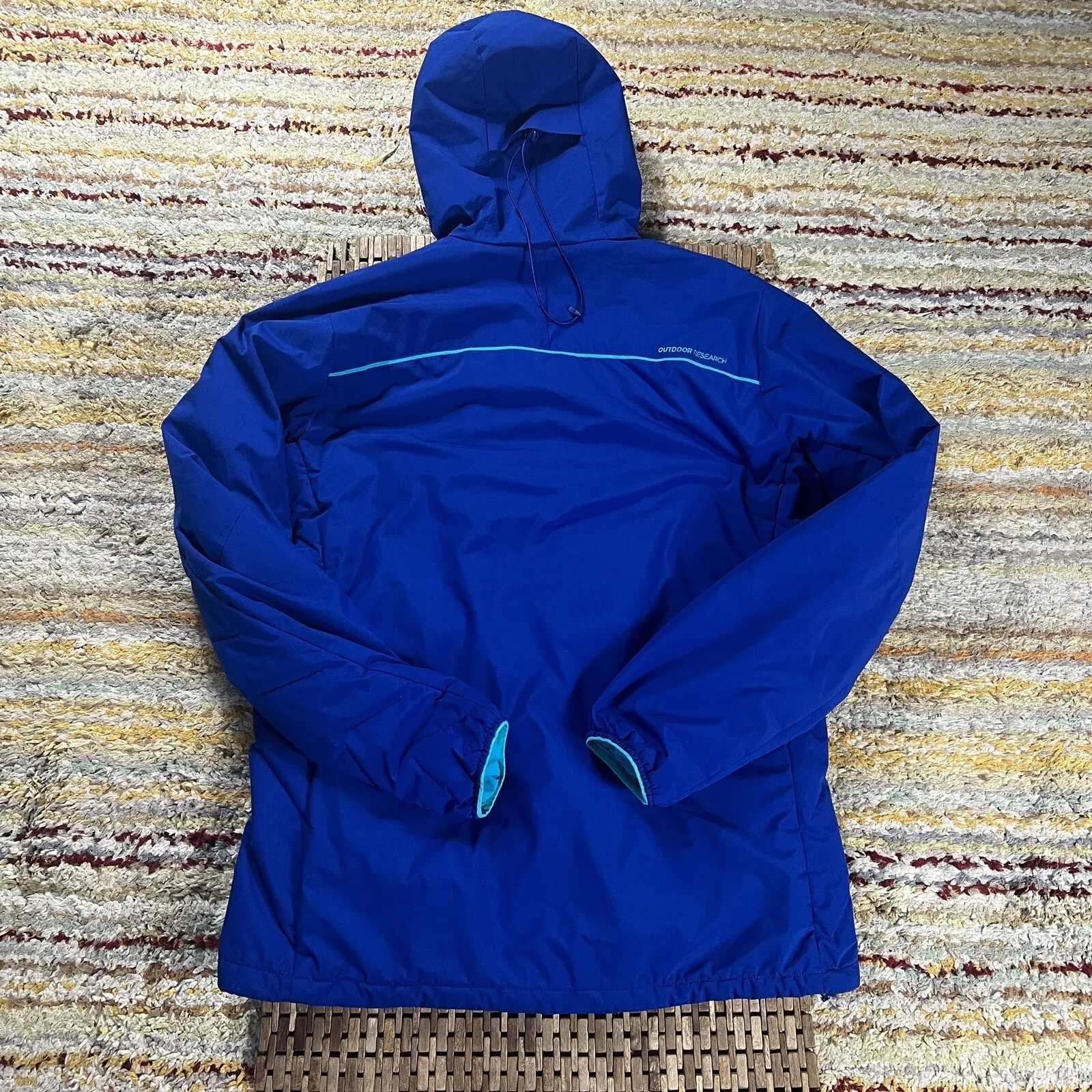 outdoor-research razor edge puffer insulated soft shell jacket