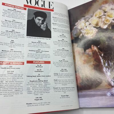 Vogue Magazine April 1991 Judit Mascó, Niki Taylor & Karen Mulder
