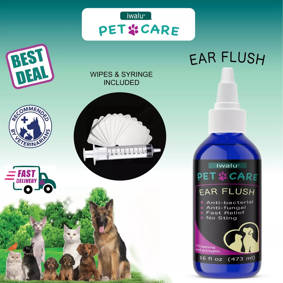 Dog ear cheap drying solution