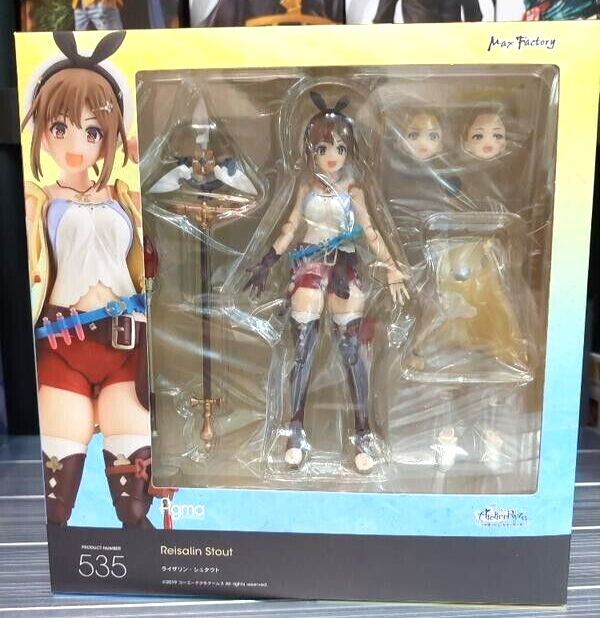 Reisalin Stout Anime Figure figma 535 Atelier Ryza Max Factory New