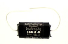 Vitamin Q .047uF 630V "Black Candy" Paper in Oil Tone Capacitor PIO