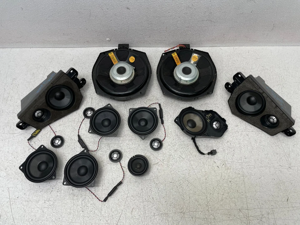 2008-2014 BMW X6 E71 Audio Speaker Set 1344 OEM - Image 2 of 4