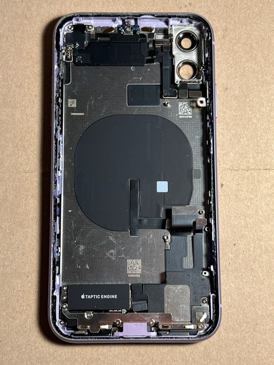 Apple iPhone 11 purple original oem housing frame for parts