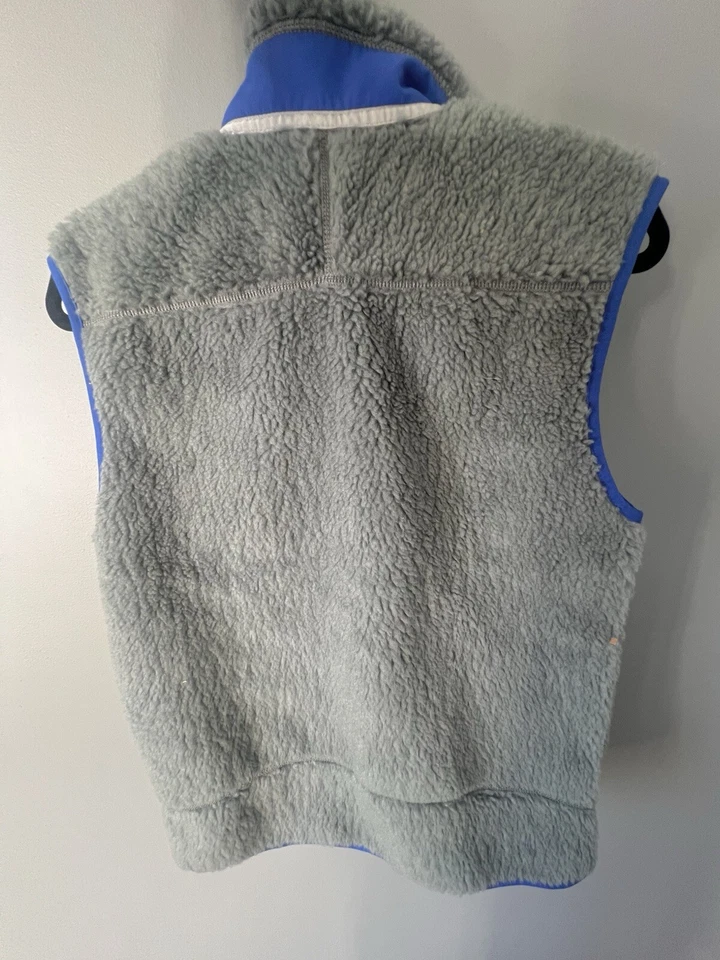 Chaleco Patagonia Hombre Clásico Retro-X® Azul Gris Pequeño Foto 2 de 4