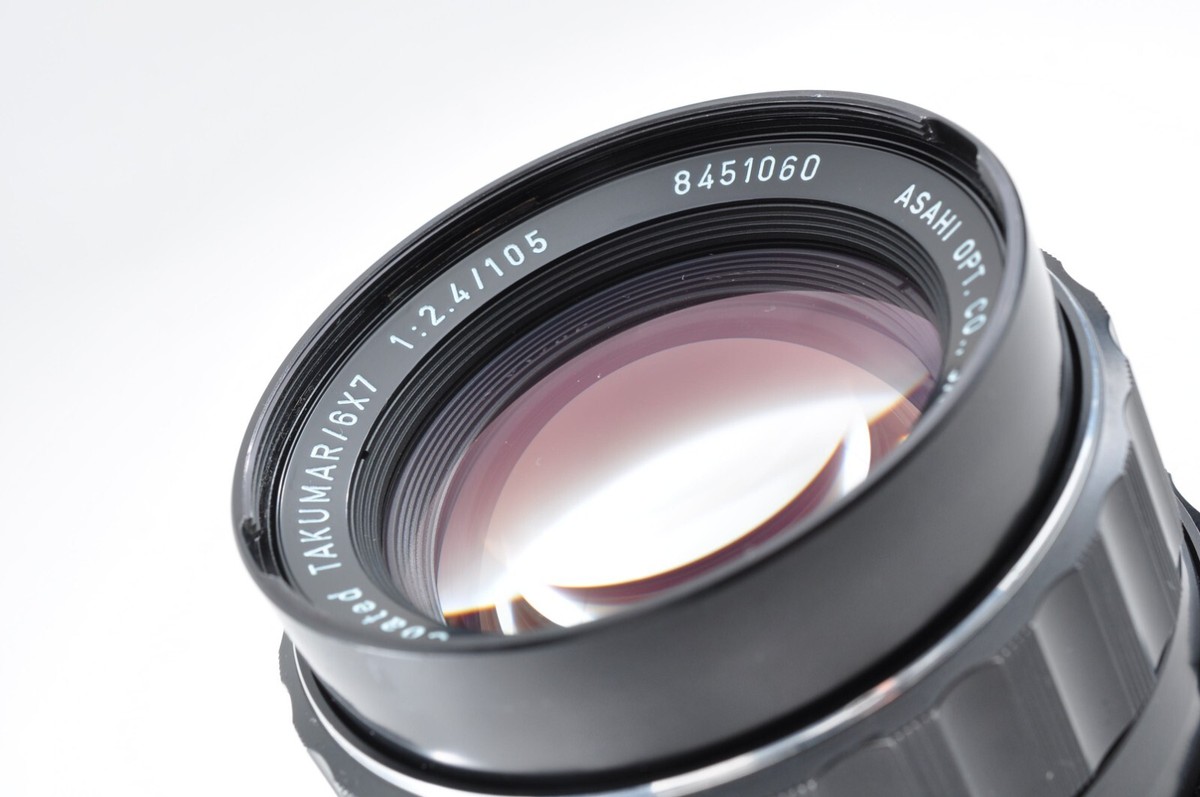 Pentax SMC Takumar 6x7 105mm F2.4 MF Prime Lens 67 6 7 II Pentax SMC Takumar 6x7 105mm F2.4 MF Prime Lens 67 6 7 II