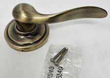 Kwikset 97880-760 788TNL Tustin Right Handed Dummy Leverset Satin Brass