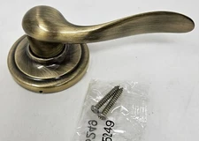 Kwikset 97880-760 788TNL Tustin Right Handed Dummy Leverset Satin Brass