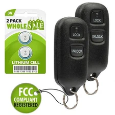 2 Replacement For 2004 2005 2006 Scion xA xB Key Fob Remote