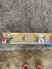 Simpsons Barney's Bowl-A-Rama Game Bowling Tin Action Toy Rocket USA Pin Pals