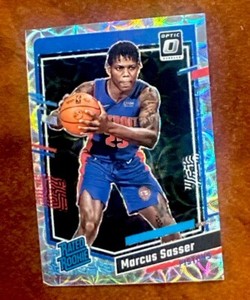Marcus Sasser 2023-24 Donruss Optic #242 Premium Scope Rookie Pistons /249 PWE