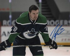 Vancouver Canucks Tanner Pearson Autographed Signed 8x10 NHL Photo COA #14