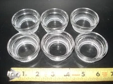 Libbey 15445 Winchester 1 oz. Glass Ramekin Sauce Dip Cup Set Of 6 NICE