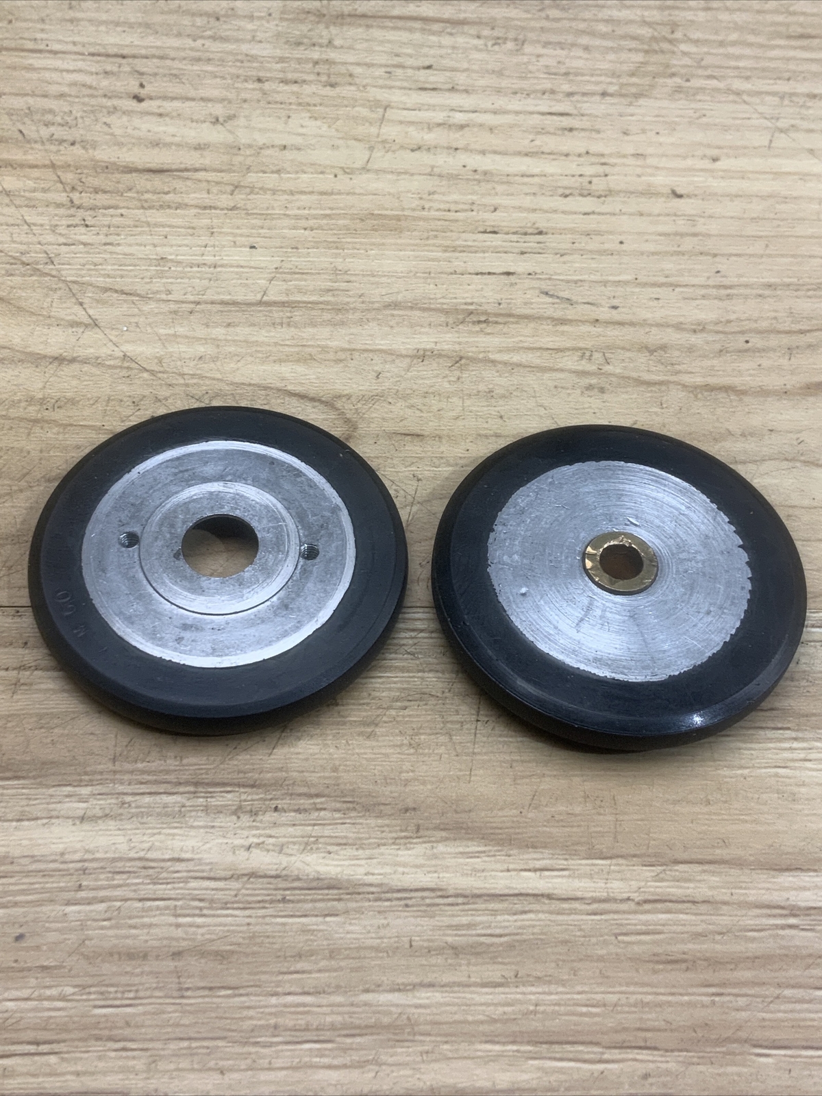 2 Vintage Rubber Idler Wheels ReeltoReel Player eBay