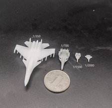 1/2000/1500/700/350 Chinese J-15T Flying Shark Carrier Based Aircraft Resin Mode