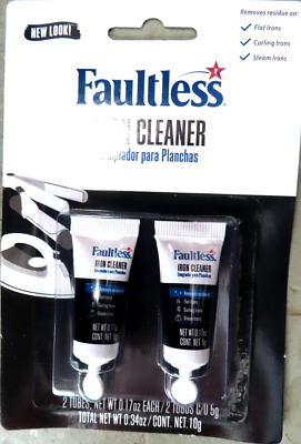 #ad Faultless Hot Iron Cleaner 2 Pack. #40109 NEW $4.59