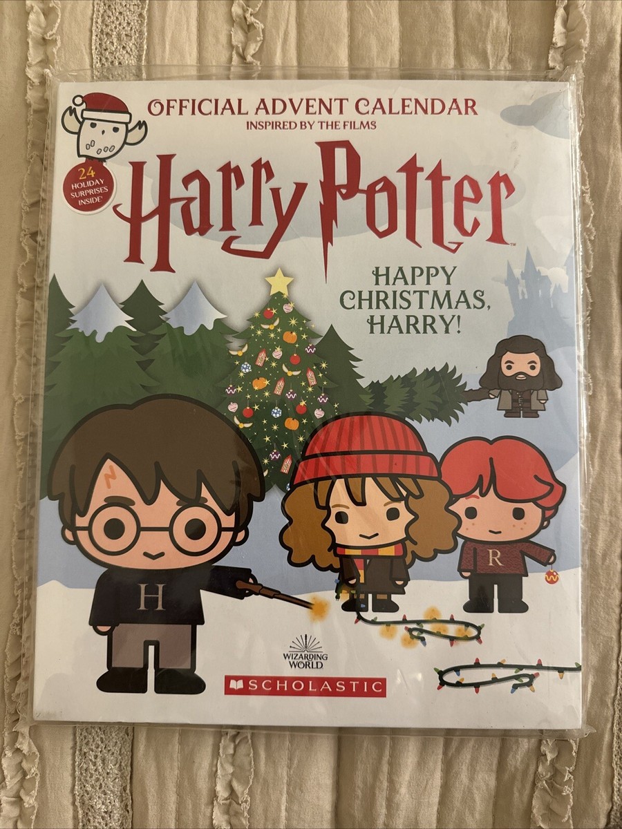 Happy Christmas, Harry: Official Harry Potter Advent Calendar by