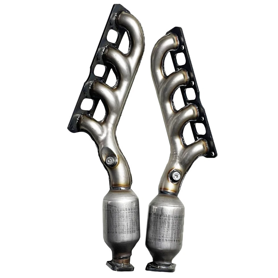 Комплект каталитических преобразователей бокового коллектора левого и правого для Nissan Armada 5,6 л 2005-2013 годов выпуска - Изображение 3 из 4