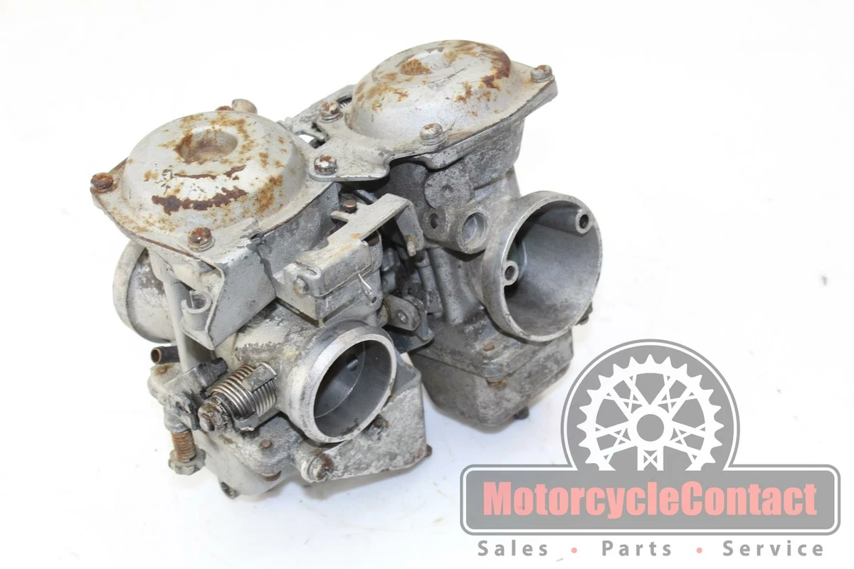 84 85 VIRAGO 1000 CARBS CARB BODY CARBURETOR FUEL BOWL RACK