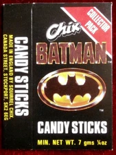 BATMAN - Individual VINTAGE "Sweet Cigarette" Packet - Jack Nicholson